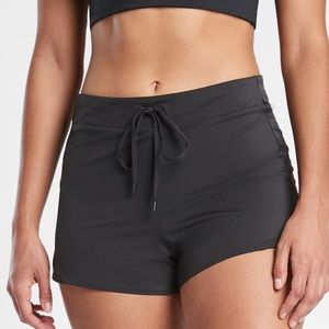 NWT Athleta Black Wavebreak Swim Shorts Size XS